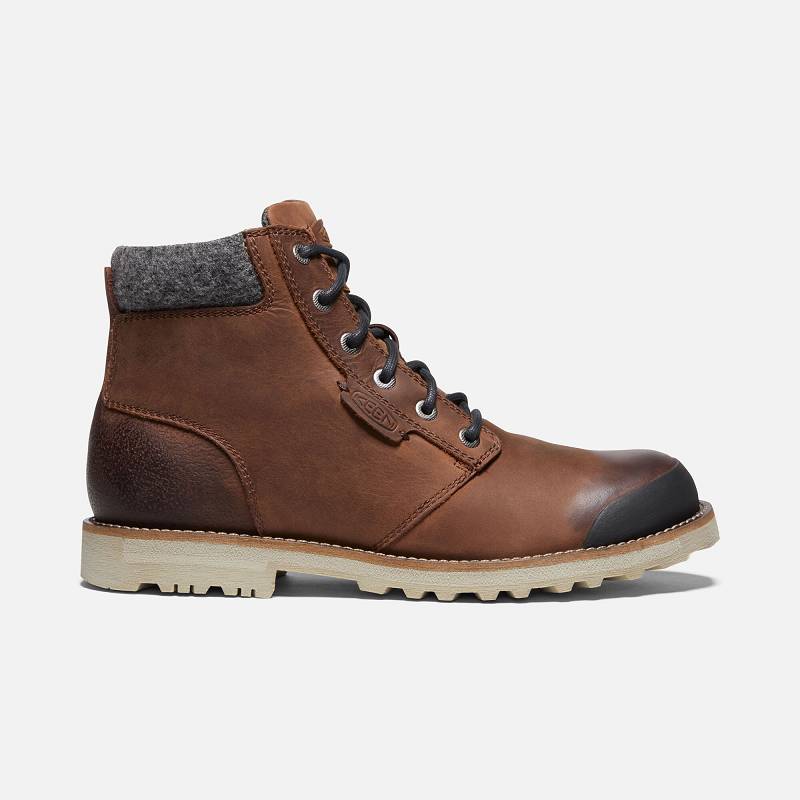 Keen The Slater II Winterstiefel Herren DE-75041 Fawn - Keen Herrenschuhe Braun